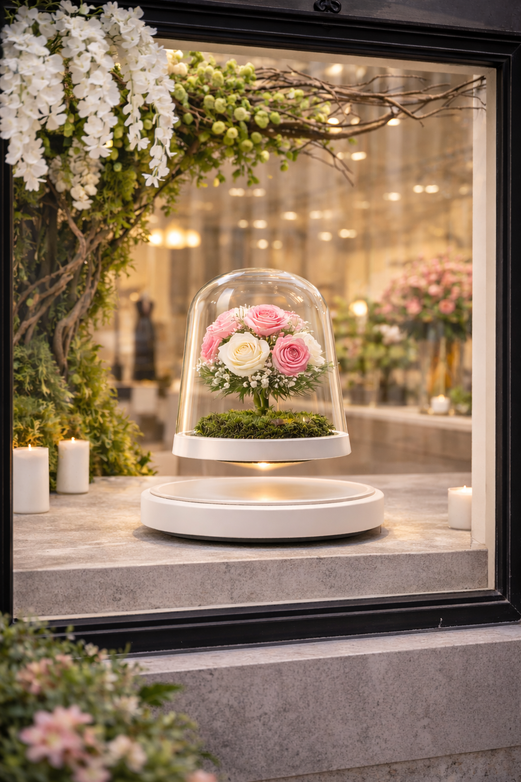 Vitrine — pièce maîtresse